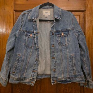 Medium Wash Denim Jean Jacket by Old Navy Size XL